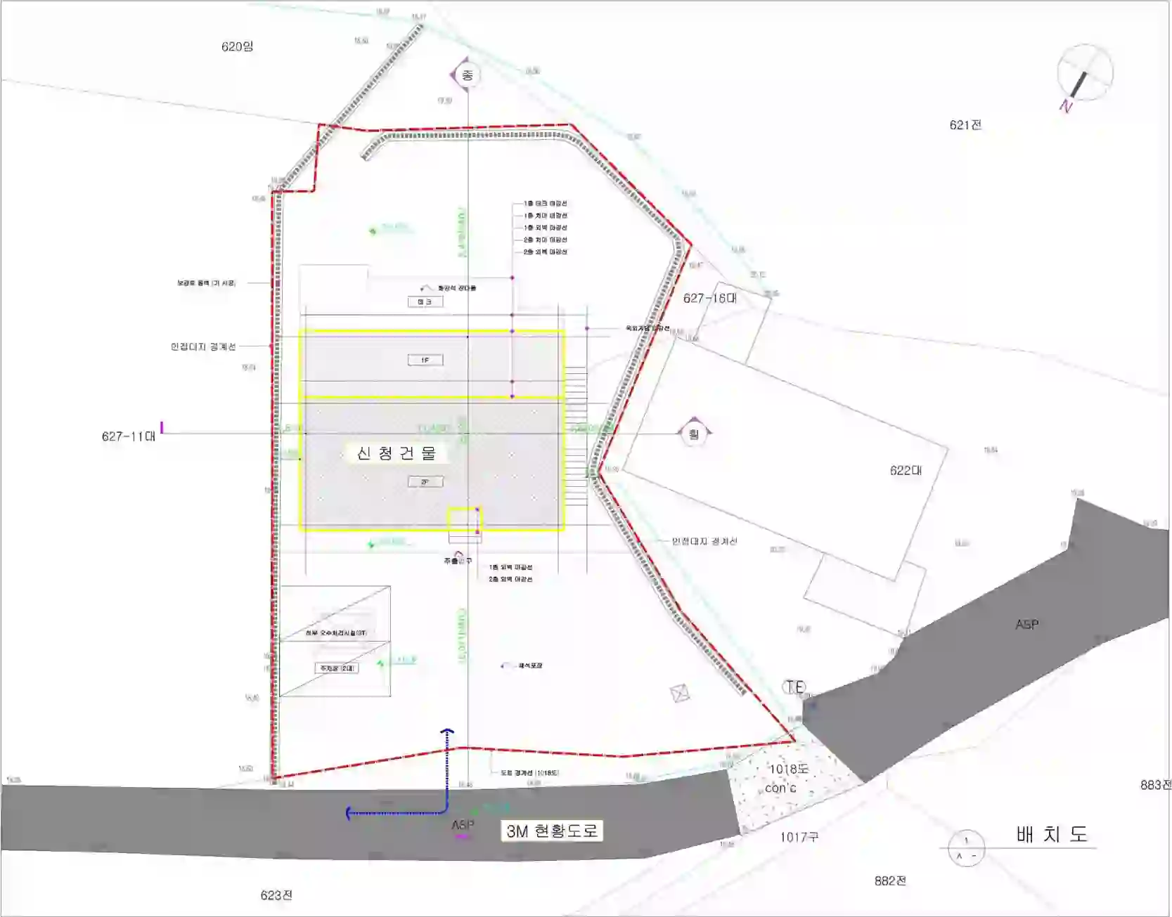 솔정리 627-15 배치도 이미지